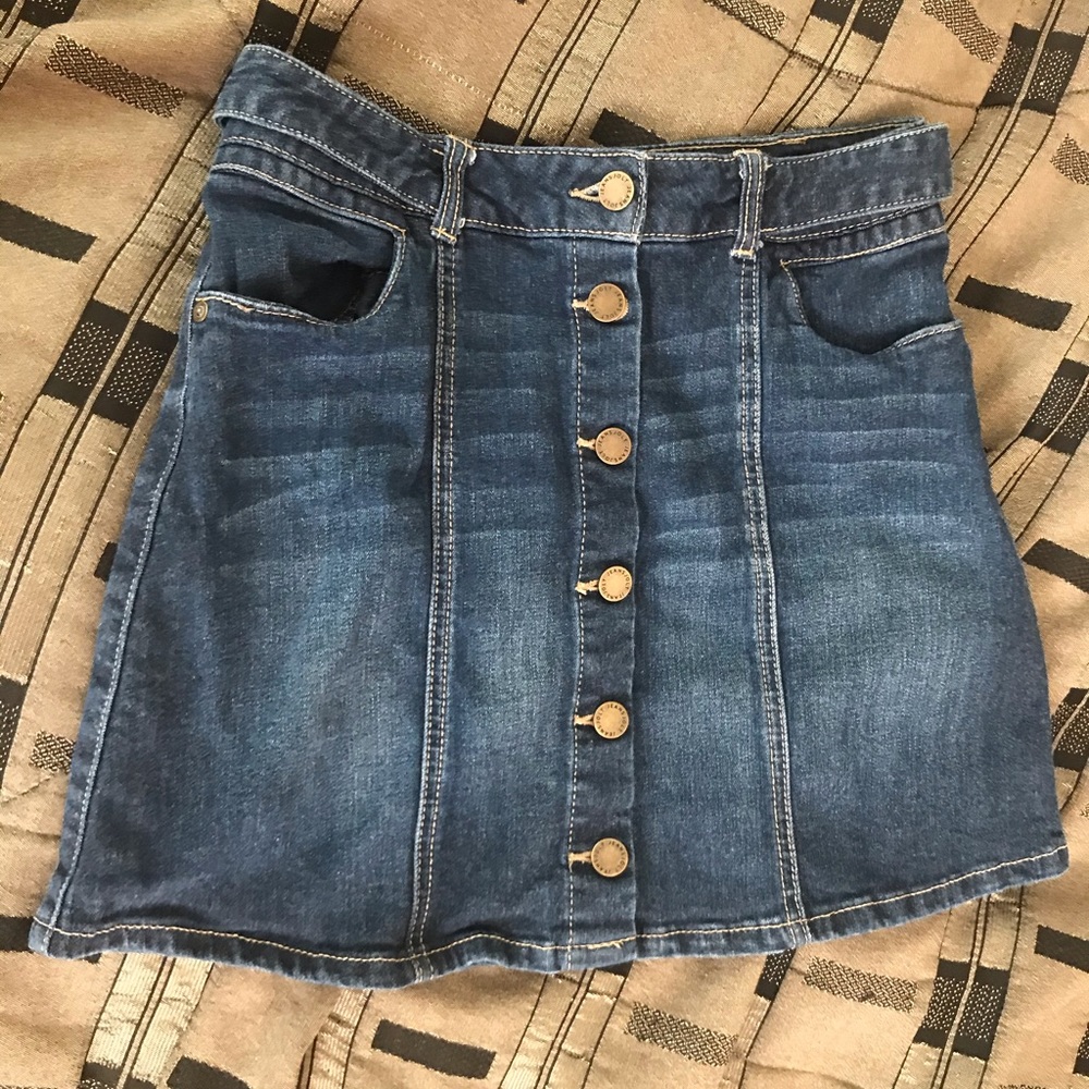 Jolt denim skirt